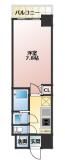 S-RESIDENCE新大阪駅前の間取り画像