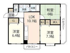 アスロードの間取り画像