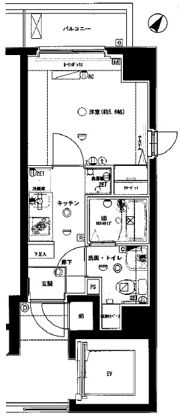 GENOVIA大塚green veilの間取り画像