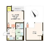 ハーモニーテラス大桐Ⅱの間取り画像
