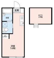 ウインズ和田の間取り画像