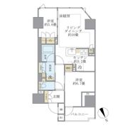 Brillia 上野松が谷 The Residenceの間取り画像