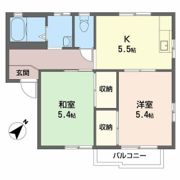 タウニィ平良 A棟の間取り画像