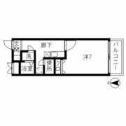 ポポラーレ姪浜の間取り画像