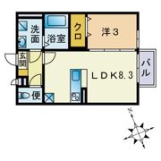 フロレスタ B棟の間取り画像