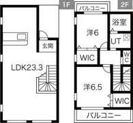 シャンドフルール鴻の巣の間取り画像