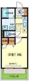 フルール岡本の間取り画像