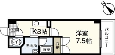 Brighton弐番館の間取り画像