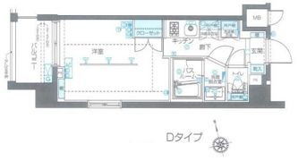 ZOOM品川南の間取り画像