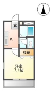 コンフォールの間取り画像