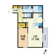 Dーroom麦野 弐番館の間取り画像