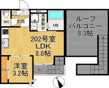 Grandtic Roxaの間取り画像
