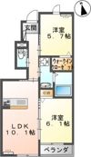 メープルⅡの間取り画像