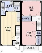 Branche 柏森Ⅱの間取り画像