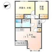 白鷺 （しらさぎ）の間取り画像