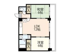 フジビルⅡの間取り画像