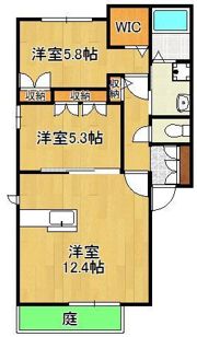 エスポアメゾンの間取り画像