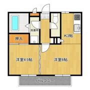 稲葉ハイツの間取り画像