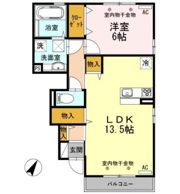 D－room小矢部 A棟の間取り画像