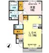D－room小矢部 A棟の間取り画像