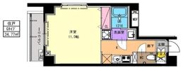 クレサール横中の間取り画像
