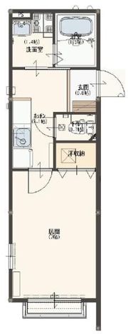 オリオンパークの間取り画像