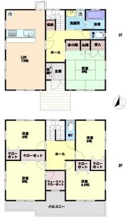 八万町橋本一戸建の間取り画像