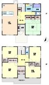八万町橋本一戸建の間取り画像