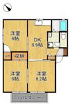 フレグランス貴船台の間取り画像