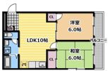 シャトル岡崎の間取り画像