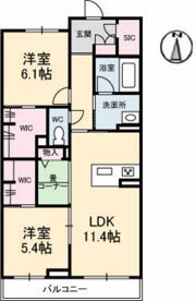シャルム府中の間取り画像