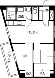セントラル古江の間取り画像