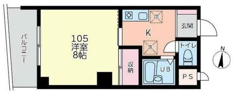 カームマツバラの間取り画像