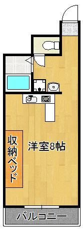 ボナール久の間取り画像