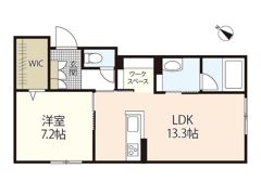 アンソレイエ古江の間取り画像