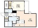月光南観音弐番館の間取り画像