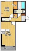 D-roomグランヴィア行事の間取り画像