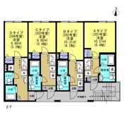 ヴォレソレイユ北千住の間取り画像