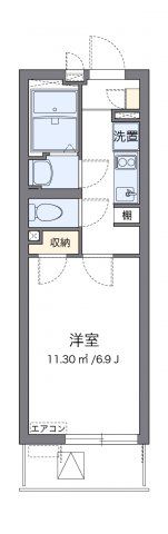 クレイノGONTAの間取り画像
