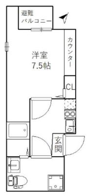 ウェルコガーデン新川の間取り画像
