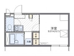 レオパレスAVANZARE Kの間取り画像