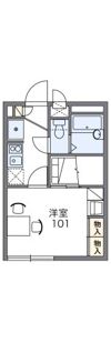 レオパレス351Streetの間取り画像