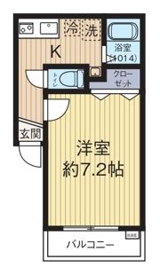 ヒルサイド阪東橋の間取り画像