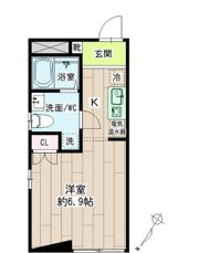 レガリア鶴見中央の間取り画像