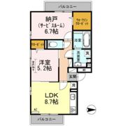 ブランハイムの間取り画像