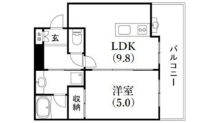 アスタピア新長田エスタプレシオスの間取り画像