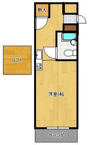 春とひだまりのアメリアの間取り画像