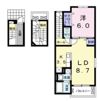 グレイス茶屋町駅前 Aの間取り画像