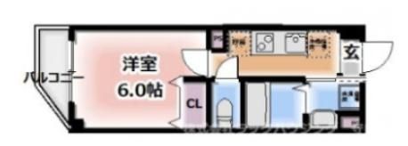 みおつくし今市Ⅱの間取り画像