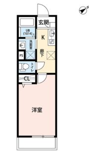 アムール白楽の間取り画像